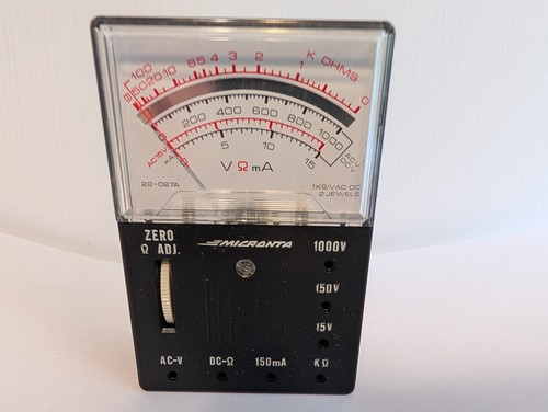 Micronta multitester 027a - micronta, 22-027a