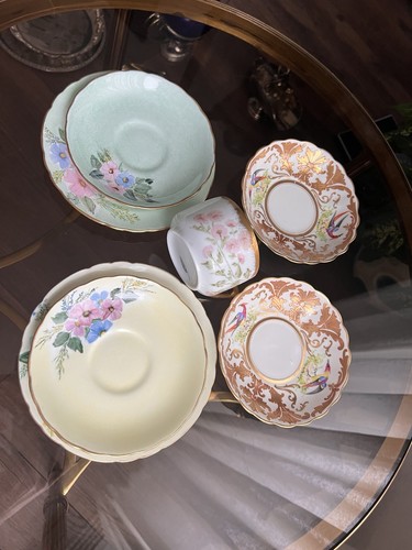 Vintage fine bone china mixed - china,