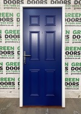 FULL PANEL BLUE DOOR FRONT