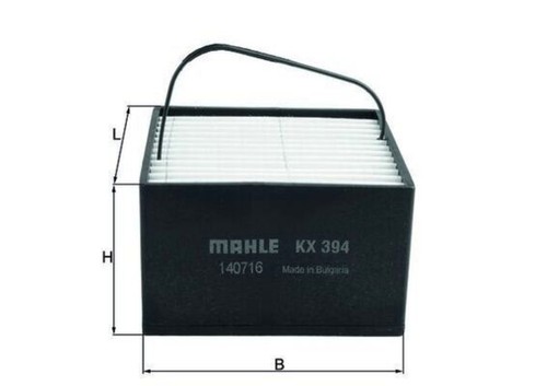 Fuel filter mahle fits man - fits,