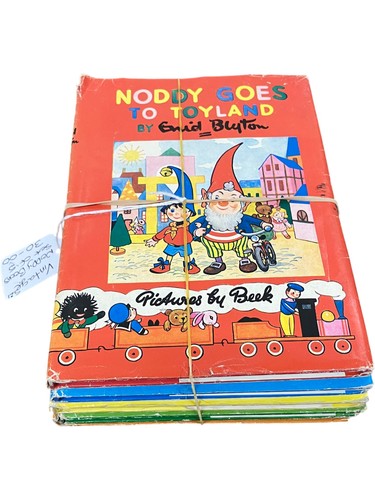 Noddy book set enid blyton - book,