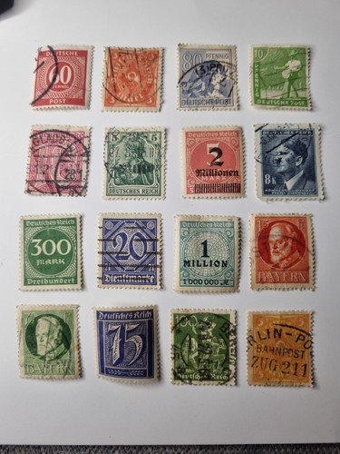 German stamps - ​16,