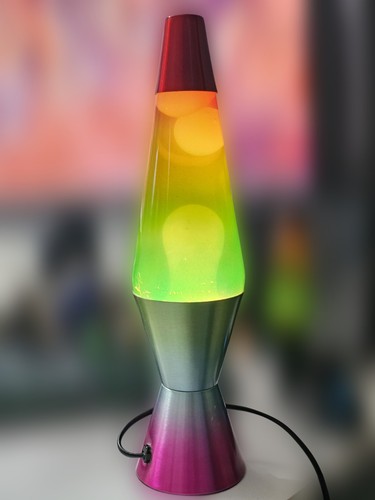 Lava lamp rainbow 5 - lamp,