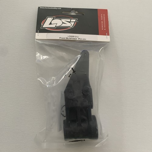 Losi front bulkhead - front, pm-mx