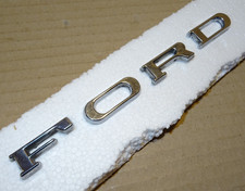 Ford Chrome Bonnet Boot Badges