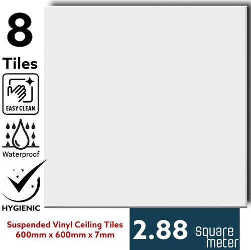 Suspended vinyl ceiling - vinyl,