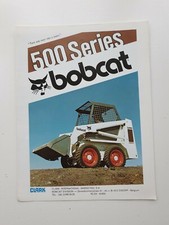 BOBCAT 500 SERIES SKID STEER LOADER SALES BROCHURE (1)