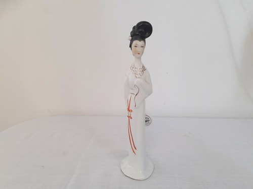 Ceramic geisha figurine - figurine, asian