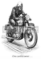 RetroArtz Vintage Art BSA 350