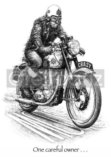 Retroartz vintage art bsa - bsa, 350