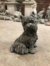 Westie dog ornament,garden or