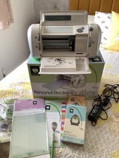 Cricut CRV001 Die Cutter Personal Cutting Machine With Cartridges and extra dies
