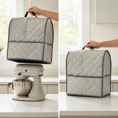 Quilted dust cover - dust,