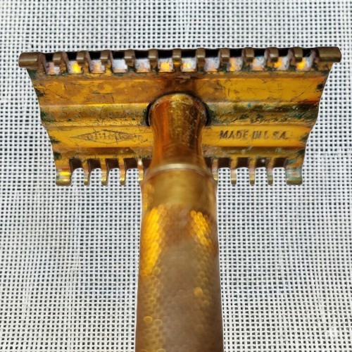 Vintage gillette old type - "old, type"