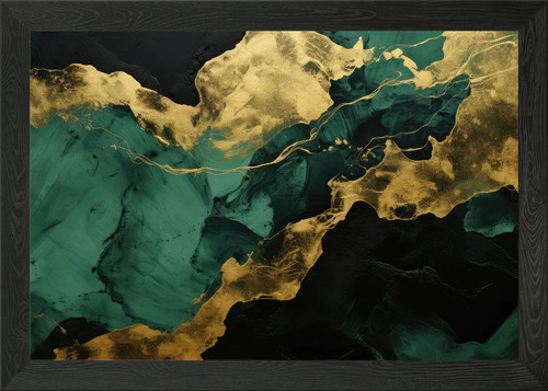 Abstract green and - green, art