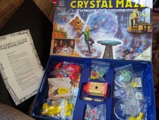 Retro Original Crystal Maze Board Game  - 1991 MB Games Clean and Ready to Play