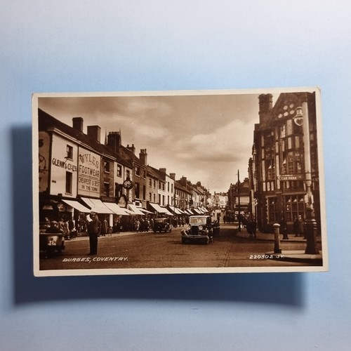 Coventry postcard 1933 real - postcard,