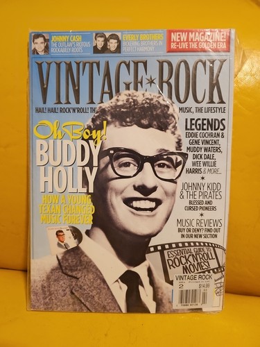 Rare vintage rock - vintage, magazine