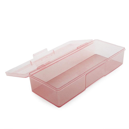 Transparent box storage case - transparent,