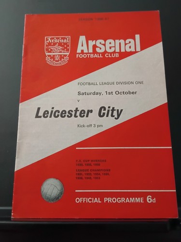 1966 arsenal leicester city - 1966,