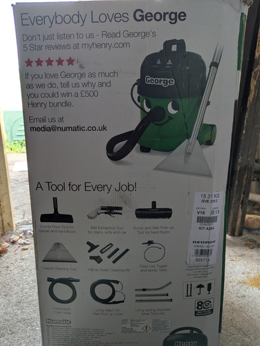 Numatic george gve370 wet - gve370-2, &