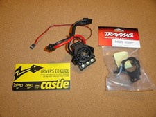 TRAXXAS E-MAXX 3908, CASTLE MAMBA MONSTER ESC, 3S TO 6S LIPO, SEE DETAILS BELOW.