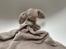 Jellycat Bashful Beige Bunny Soother Rabbit Comforter Blanket