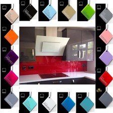 Acrylic Perspex® Splashback Upstand Kitchen Bathrooms Shower Walls Utility Room 