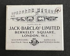 JACK BARCLAY BENTLEY ROLLS