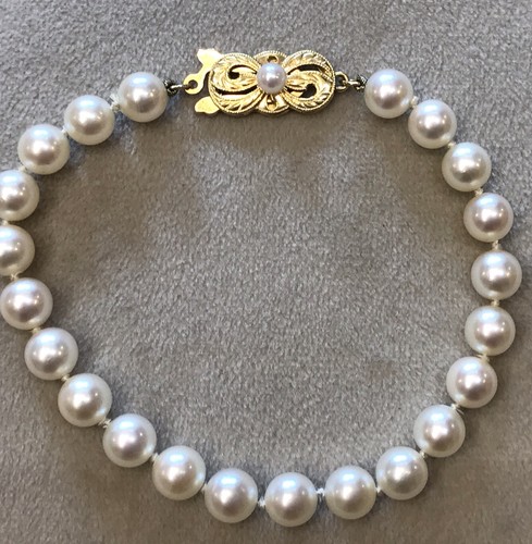 Mikimoto pearl bracelet 6mm - mikimoto,