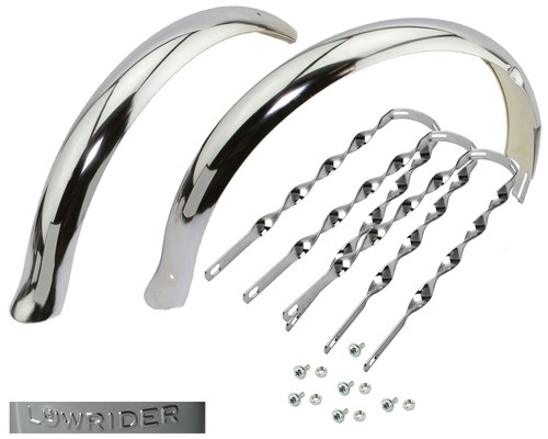 Lowrider bicycle mudguard set - lowrider,