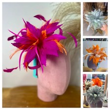 Women's Flower Feather Hair