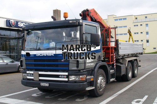 Truck photo scania 124c 420 - scania,