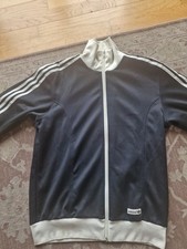 Rare Adidas Sample Track Top Black and White medium mens