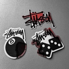 3 Pack Small Chrome Stussy