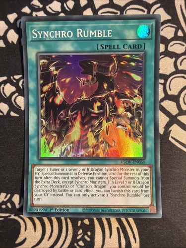 Synchro rumble super - yu-gi-oh!,