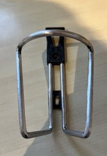 GENERIC VINTAGE ALLOY BOTTLE CAGE Silver Used