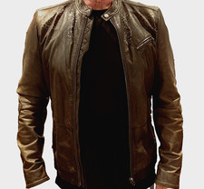 Men's Genuine Italian Diesel Leather Jacket