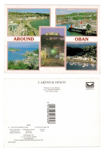 Postcard around oban - postcard,