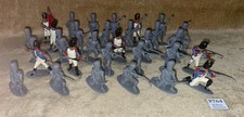 VINTAGE AIRFIX FRENCH GRENADIER 1:32 SCALE 1815 NAPOLEONIC TOY SOLDIERS x30 LOT