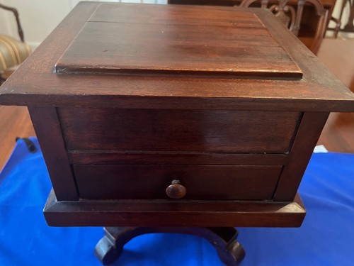 Large wooden ink - ink, well