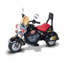 HOMCOM 6V Kids Electric Motorbike Child Ride On Toy with Lights Sound Black
