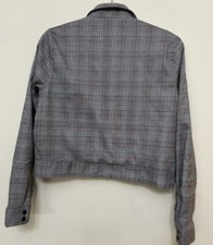 Women's Blazer Forever 21 Beige Dogtooth Check Jacket – UK Medium 