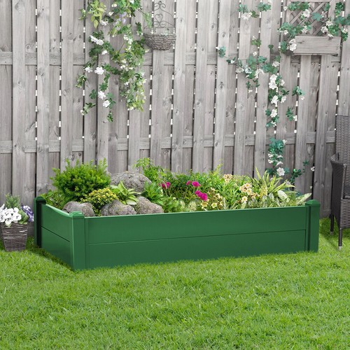 Elevated metal garden raised - elevated,