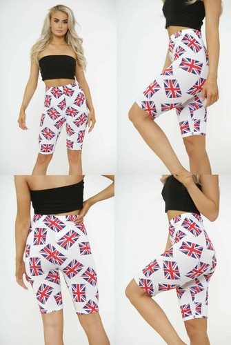 Gym shorts union jack flag - gym,