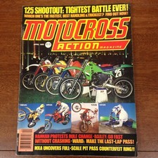 MOTOCROSS ACTION APRIL 1985