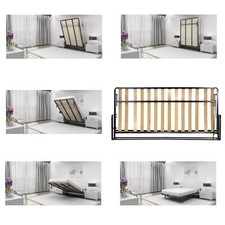 Horizontal 90x200 wall - wall, bed