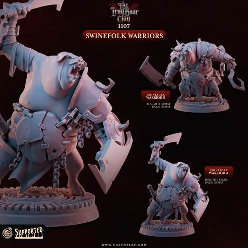 Pigmen swine warrior set - warrior,