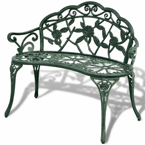 Walplus green garden bench - walplus,