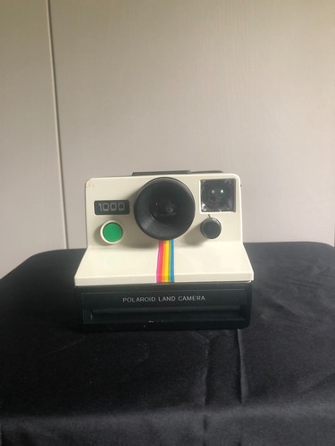 Vintage polaroid land camera - land,